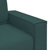 vidaXL 2-Sitzer Sofa Dunkelgr&uuml;n 180x78x84 cm Stoff