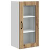 vidaXL K&uuml;chenschrank 2 pcs Artisan-Eiche 40 x 31 x 80 cm Holzwerkstoff