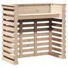 vidaXL Gartenbar 113,5x50x103 cm Massivholz Kiefer