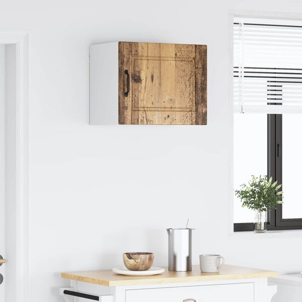 vidaXL K&uuml;chenschrank mit Regal Altholz 50 x 31 x 40 cm Holzwerkstoff