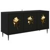 vidaXL TV-Schrank BREMEN 102 x 33 x 51 cm Schwarz Eichen-Optik