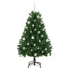 vidaXL Künstlicher Weihnachtsbaum Grün 150 cm PVC und Metall