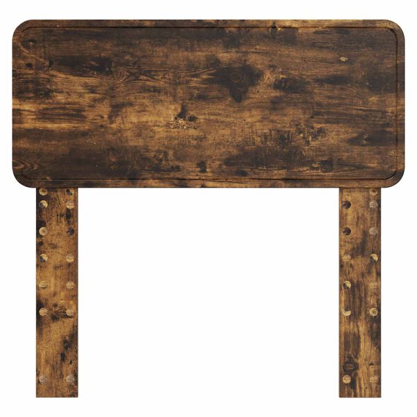 vidaXL Kopfteil Ger&auml;ucherte Eiche 75 cm Holzwerkstoff