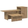 vidaXL Konsolentisch Artisan-Eiche 91,5 x 35 x 38,5 cm Holzwerkstoff