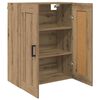 vidaXL Wandschrank Artisan-Eiche 69,5 x 34 x 90 cm Holzwerkstoff