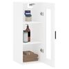 vidaXL Wandschrank Wei&szlig; 34,5x34x90 cm