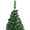 vidaXL K&uuml;nstlicher Weihnachtsbaum mit 300 LEDs mit St&auml;nder Gr&uuml;n 240 cm
