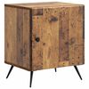 vidaXL Nachttisch Altholz 43 x 34,5 x 50 cm Holzwerkstoff