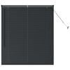 vidaXL Balkenjalousien Schwarz 130 x 120 cm Aluminium