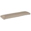 vidaXL Palettenkissenset 2 pcs Taupe 150 x 40 x 8 cm Oxford-Stoff