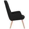 vidaXL Relaxsessel Schwarz Stoff