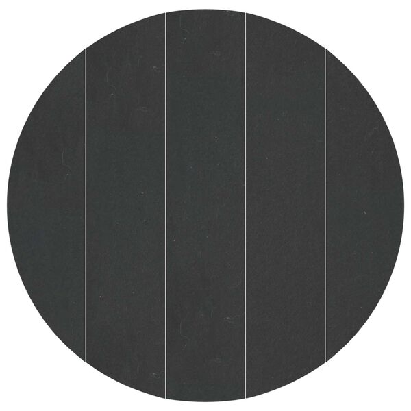 vidaXL Bodenfolie f&uuml;r Pools Schwarz &Oslash; 610 cm Vliesstoff