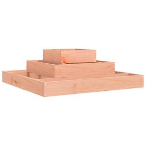 vidaXL Pflanzk&uuml;bel 80x80x27 cm Massivholz Douglasie