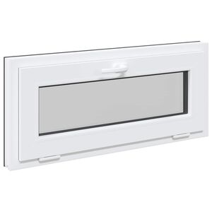 vidaXL Kellerfenster RISOR 90 x 40 cm PVC und Glas Anthrazit