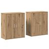 vidaXL Sideboard 2 pcs Artisan-Eiche 60 x 31 x 70 cm Holzwerkstoff