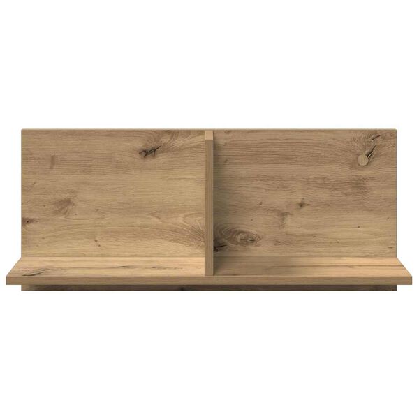 vidaXL Wandschrank 70x16,5x30 cm Artisan-Eiche Holzwerkstoff