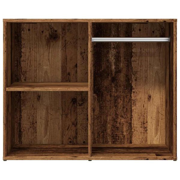 vidaXL Ankleideschrank Altholz 80x40x65 cm Holzwerkstoff