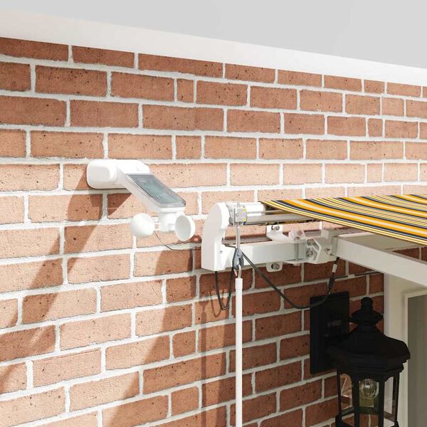 vidaXL Einziehbare Markise Mehrfarbig 500 x 300 cm