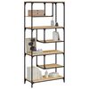 vidaXL B&uuml;cherregal Sonoma-Eiche 81x36x176 cm Holzwerkstoff