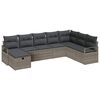 vidaXL Sofa Set 5 stk. Poly-Rattan