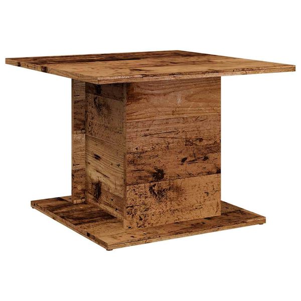 vidaXL Couchtisch Altholz-Optik 55,5x55,5x40 cm Holzwerkstoff