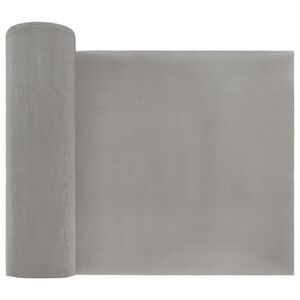 vidaXL Mesh Bildschirm 20 x 500 cm 120 Mesh Edelstahl 201 Silber