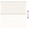 vidaXL Doppelrollo Marmorbeige 140x100cm Stoffbreite 135,9 cm Polyester