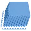 vidaXL Bodenmatten 24 Stk. 8,64 m&sup2; EVA-Schaumstoff Blau