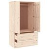 vidaXL Kleiderschrank ALTA 90x55x170 cm Massivholz Kiefer
