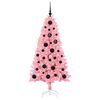 vidaXL Weihnachtsbaum mit 150 LEDs mit St&auml;nder Rosa 150 cm PVC