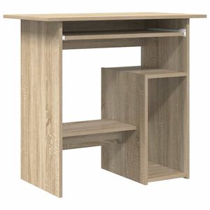 vidaXL Schreibtisch Sonoma-Eiche 80x45x74 cm Holzwerkstoff