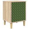 vidaXL Nachttisch GELEEN Sonoma-Eiche 36 x 33 x 50 cm Holzwerkstoff