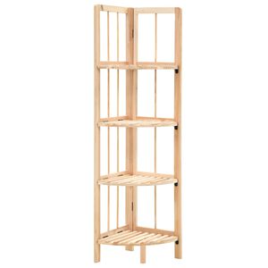 vidaXL Eckregal Zedernholz 27x27x110 cm