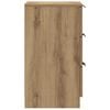 vidaXL Nachttische 2 Stk. Artisan-Eiche 40x36x65 cm Holzwerkstoff