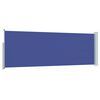 vidaXL Ausziehbare Seitenmarkise 100x300 cm Blau