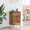 vidaXL Sideboard mit Schubladen Altholz 35 x 40 x 70 cm Holzwerkstoff