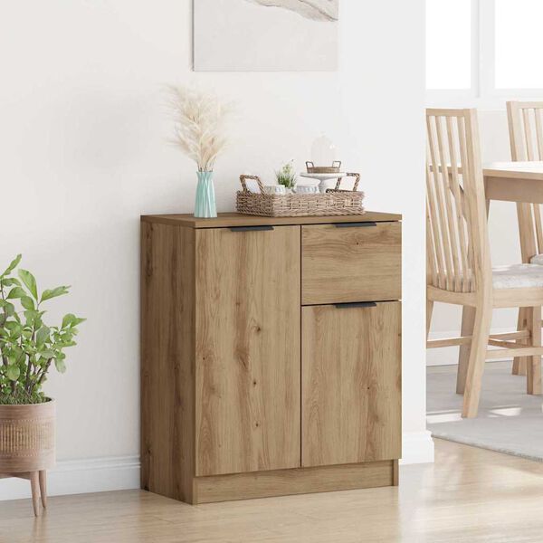 vidaXL Sideboard Artisan-Eiche 60 x 30 x 70 cm Holzwerkstoff