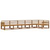 vidaXL Outdoor-Sofagarnitur 6 pcs Natur Massivholz Akazie