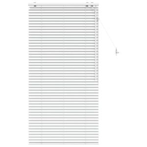 vidaXL Venezianische Jalousie Wei&szlig; 80 x 160 cm 35 mm