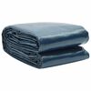 vidaXL Treibende Pool-Solarplane PE 1000x600 cm Schwarz und Blau