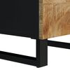 vidaXL Highboard mit 3 T&uuml;ren 40x33x110 cm Massivholz Mango & Eisen