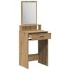 vidaXL Schminktisch Artisan-Eiche 50 x 41 x 140 cm Holzwerkstoff