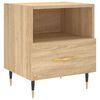 vidaXL Nachttisch Sonoma-Eiche 40x35x47,5 cm Holzwerkstoff