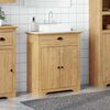vidaXL Badezimmerschrank BODO Honigbraun 70 x 35 x 80 cm Holzwerkstoff