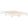 vidaXL Bettrahmen 2 stk. Wei&szlig; 152 x 203 cm Holzwerkstoff