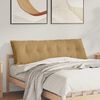 vidaXL R&uuml;ckenkissen Braun 160 x 50 cm Cordstoff