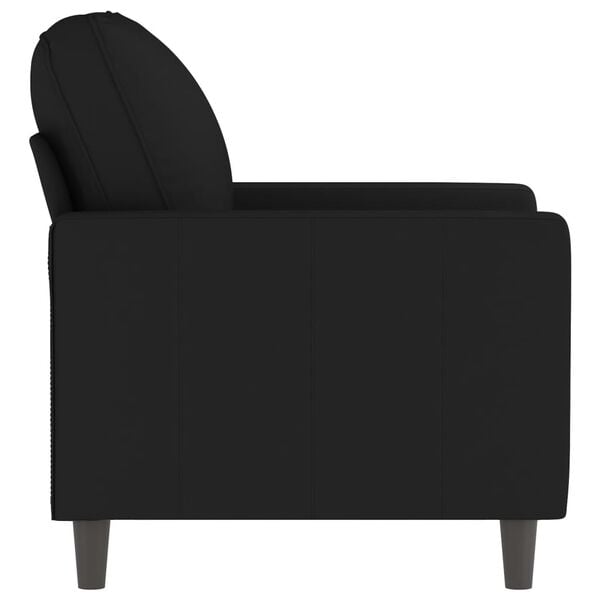vidaXL Sessel Schwarz 60 cm Samt