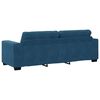 vidaXL | Sofa Set | 2 pcs Blau 221 x 78 x 80 cm Samt
