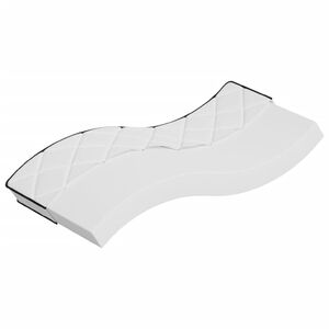 vidaXL Schaumstoffmatratze f&uuml;r Kids Mittelweich 80 x 160 cm Wei&szlig;