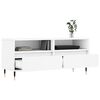 vidaXL TV-Schrank Weiß 100x34,5x44,5 cm Holzwerkstoff